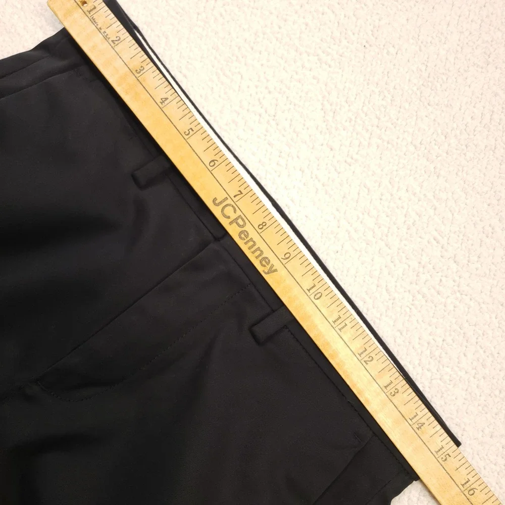 Banana Republic Fulton Skinny Fit Pants Mens 28x30 Black Chino Stretch Business